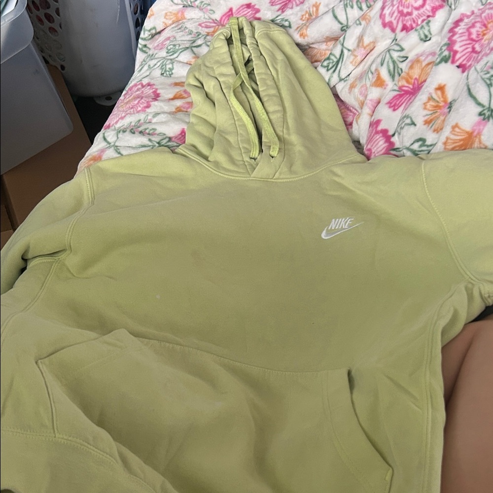 Nike Light Green Pullover Hoodie